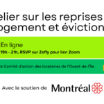 Workshop: Repossessions and Evictions (French, Online)